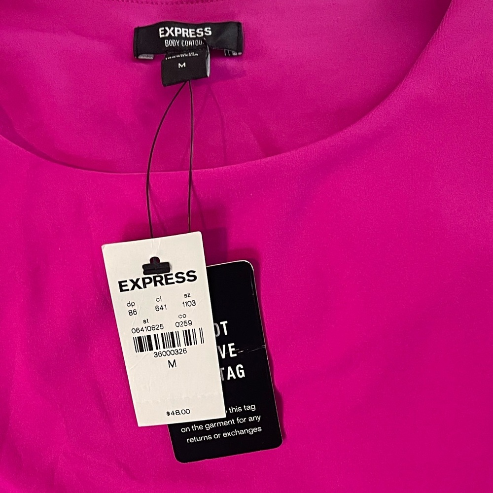Express Fuchsia Top - Picture 2 of 5